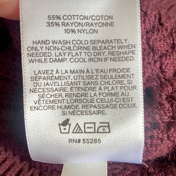 Express Cold Shoulder Sweater - Picture 8 of 9